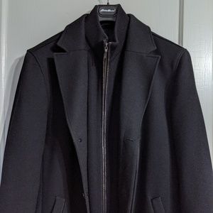 Cole Haan Wool Blend Topcoat